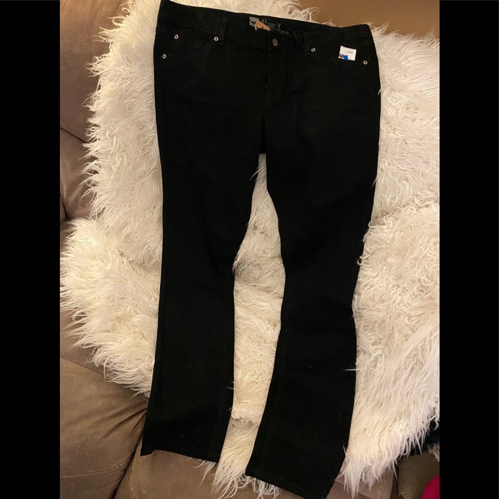 Black Long Skinny leg jeans